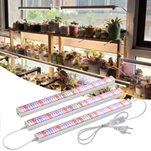 מנורת גידול LED ספקטרום מלא לחממה ולגינון הידרופוני